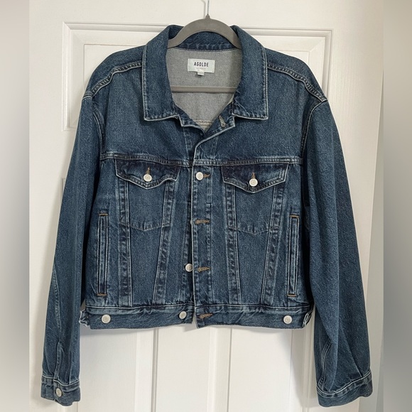 Agolde Jackets & Blazers - Agolde Trucker Denim Jacket - L